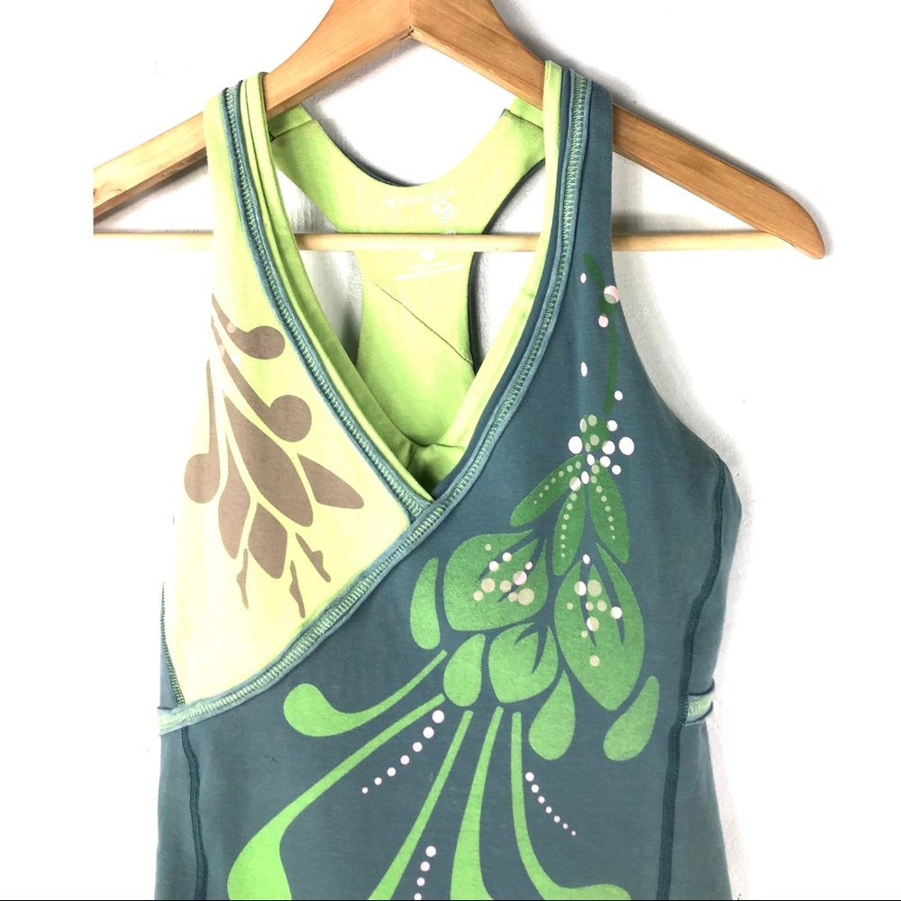 Mountain Hardwear small tank top built in bra yoga - Picture 2 of 6